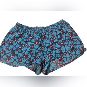 Patagonia‎ Barely Baggie Shorts Pollen Confetti Floral Size Large Drawstring